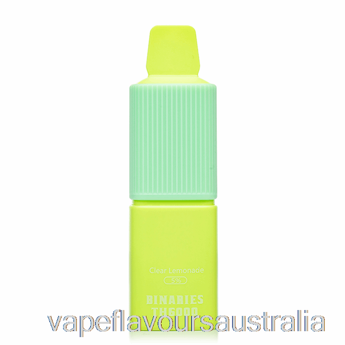 Vape Australia Horizon Binaries TH6000 Disposable Clear Lemonade